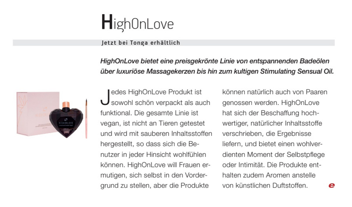 2025-02 eLine - HighOnLove